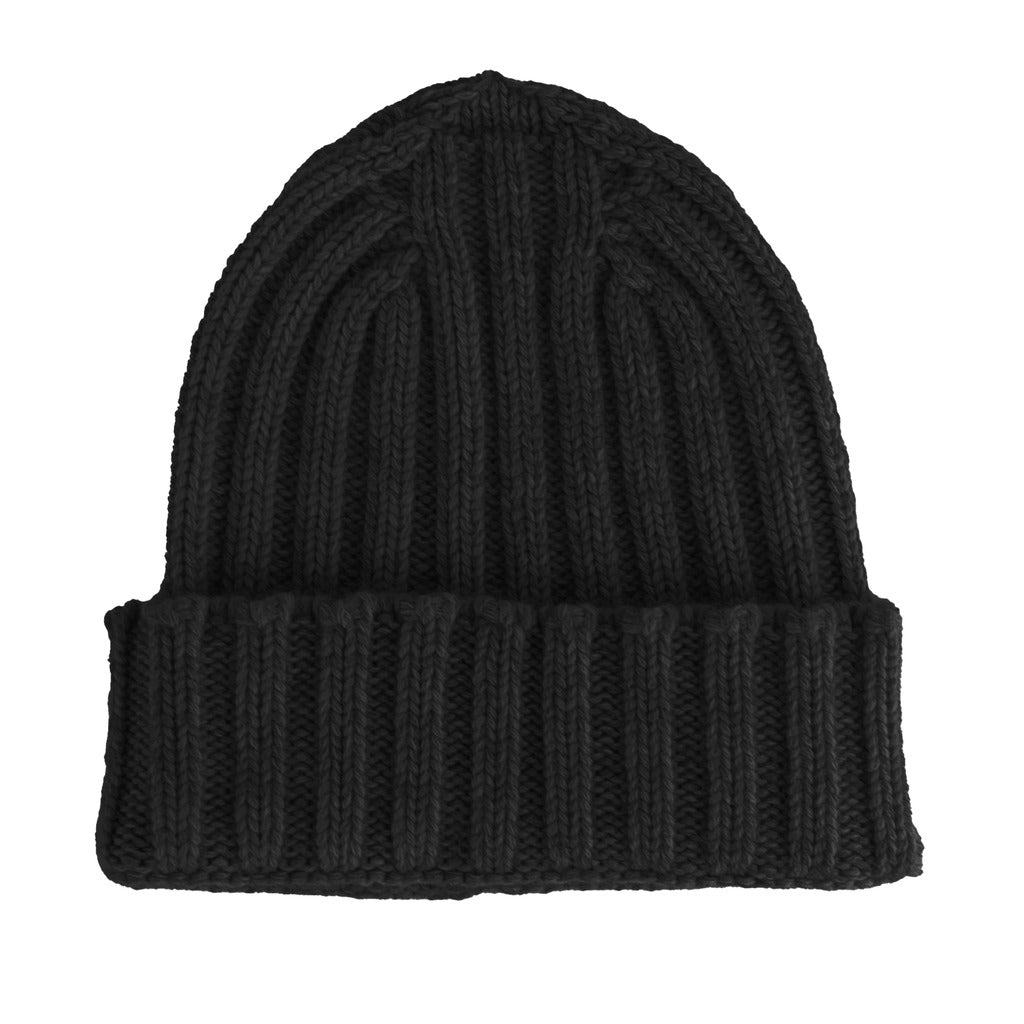 100% cashmere - Caps - maglia-ingl-black
