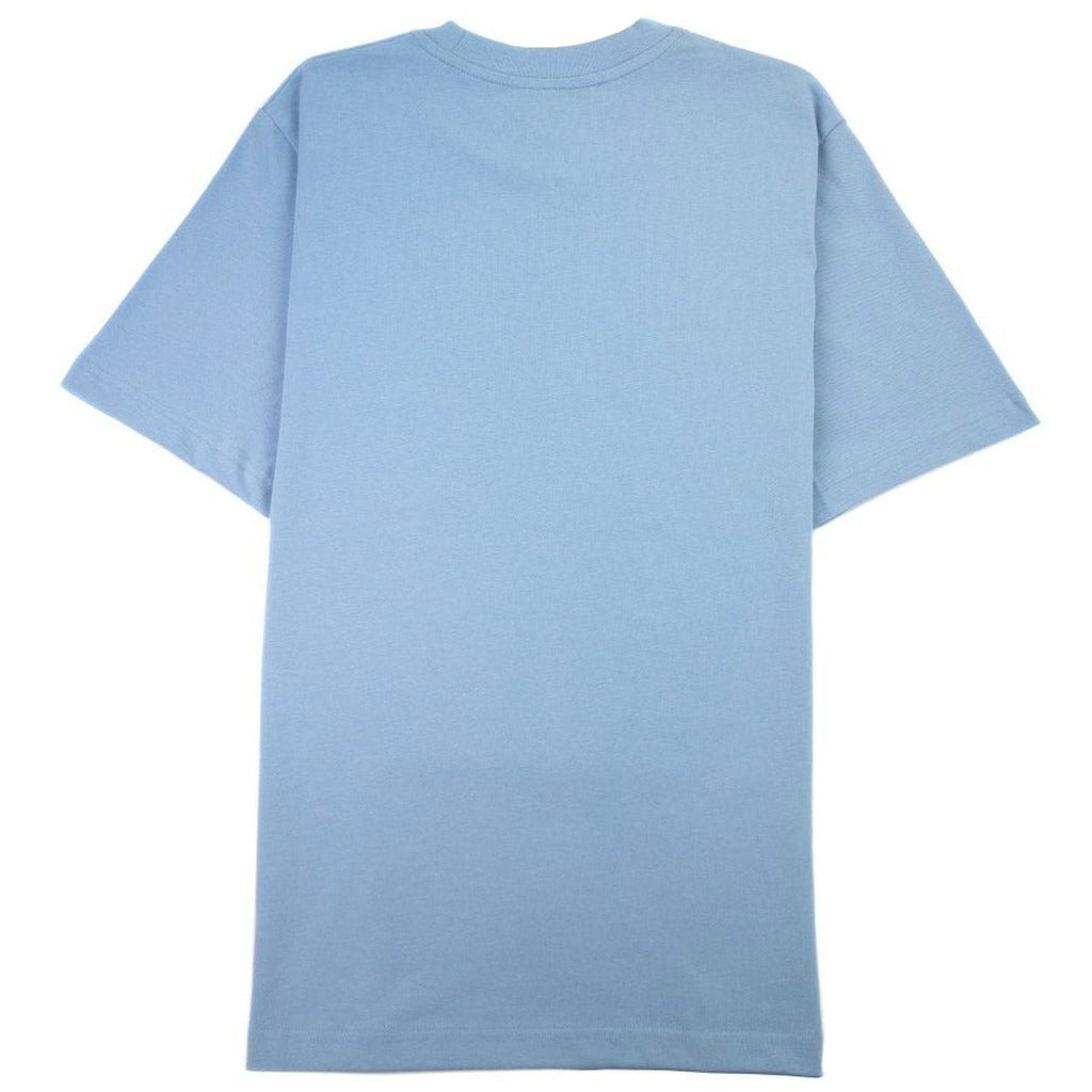 Casablanca Cotton T-Shirt Sky Blue Light Blue — view 2