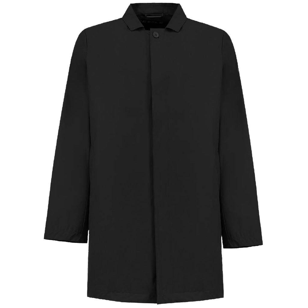 People Of Shibuya leather Coat Black