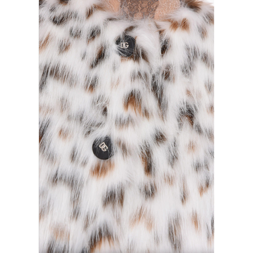 Dolce & Gabbana fur Leather Coat White — view 5