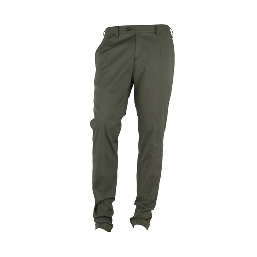 100% Milano Cotton Trousers Green