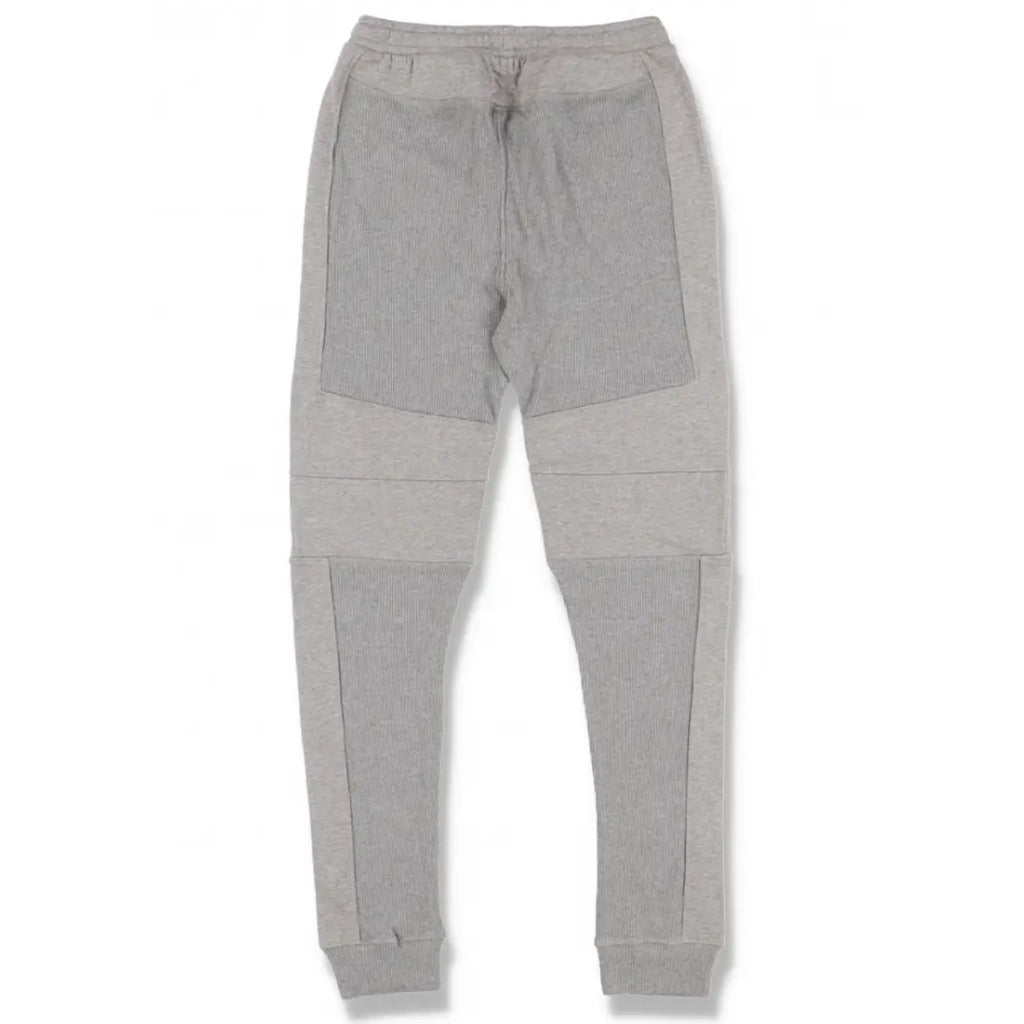 Balmain Cotton Trousers Jogging Grigi Gray — view 2