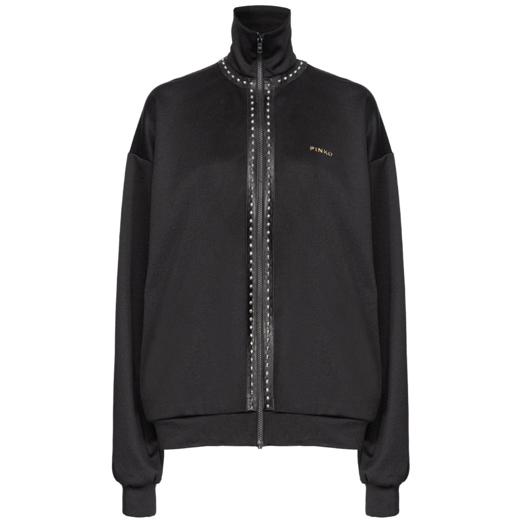 Pinko Leather Zonzoli Zippato Nero