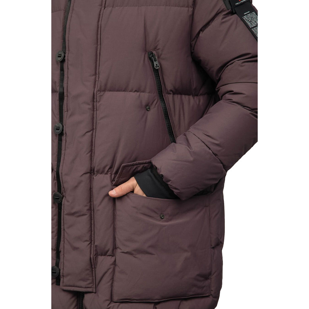Peuterey canvas Cotton Jacket Violet Purple — view 4