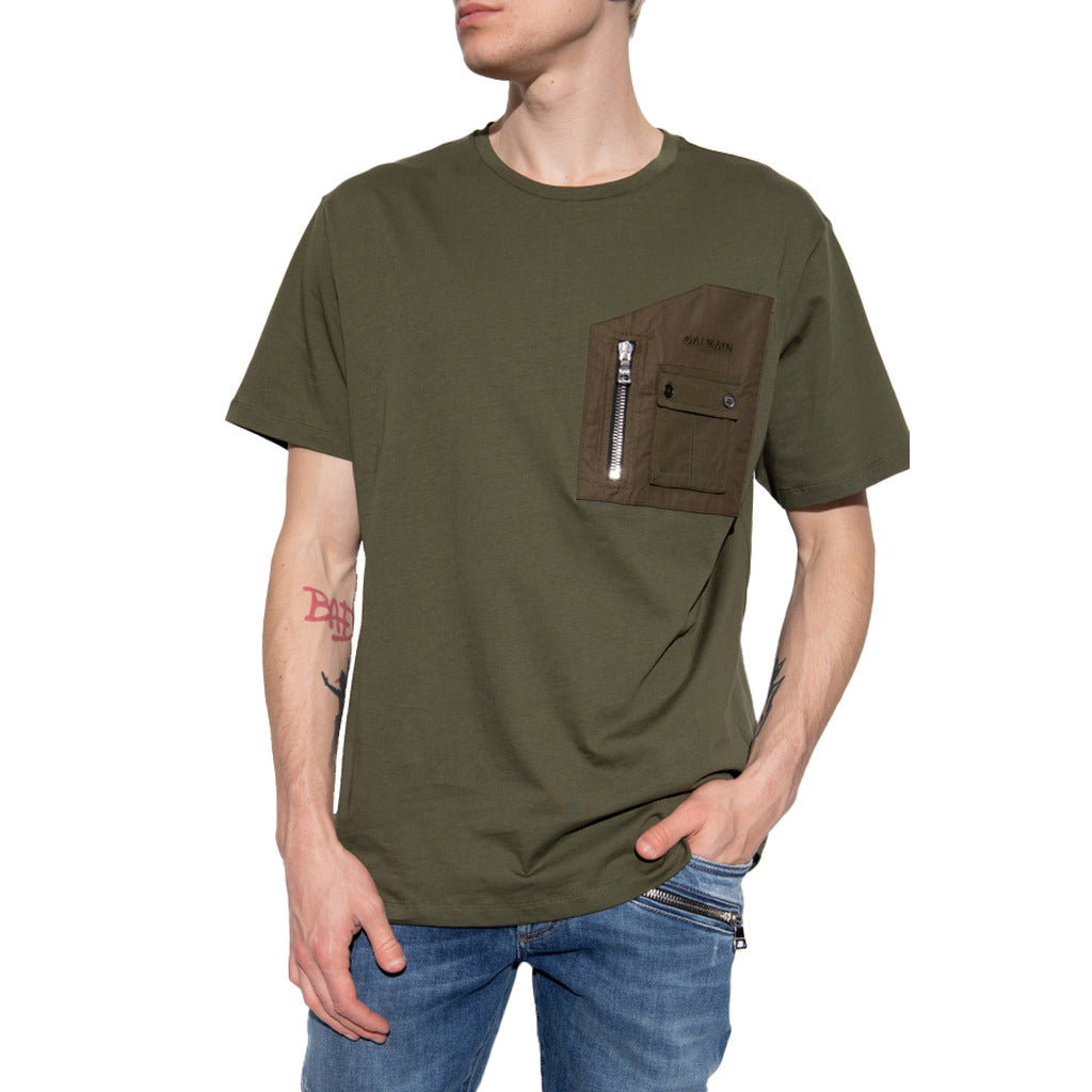 balmain - T-shirt & Top - wh0ef040-m017-verde
