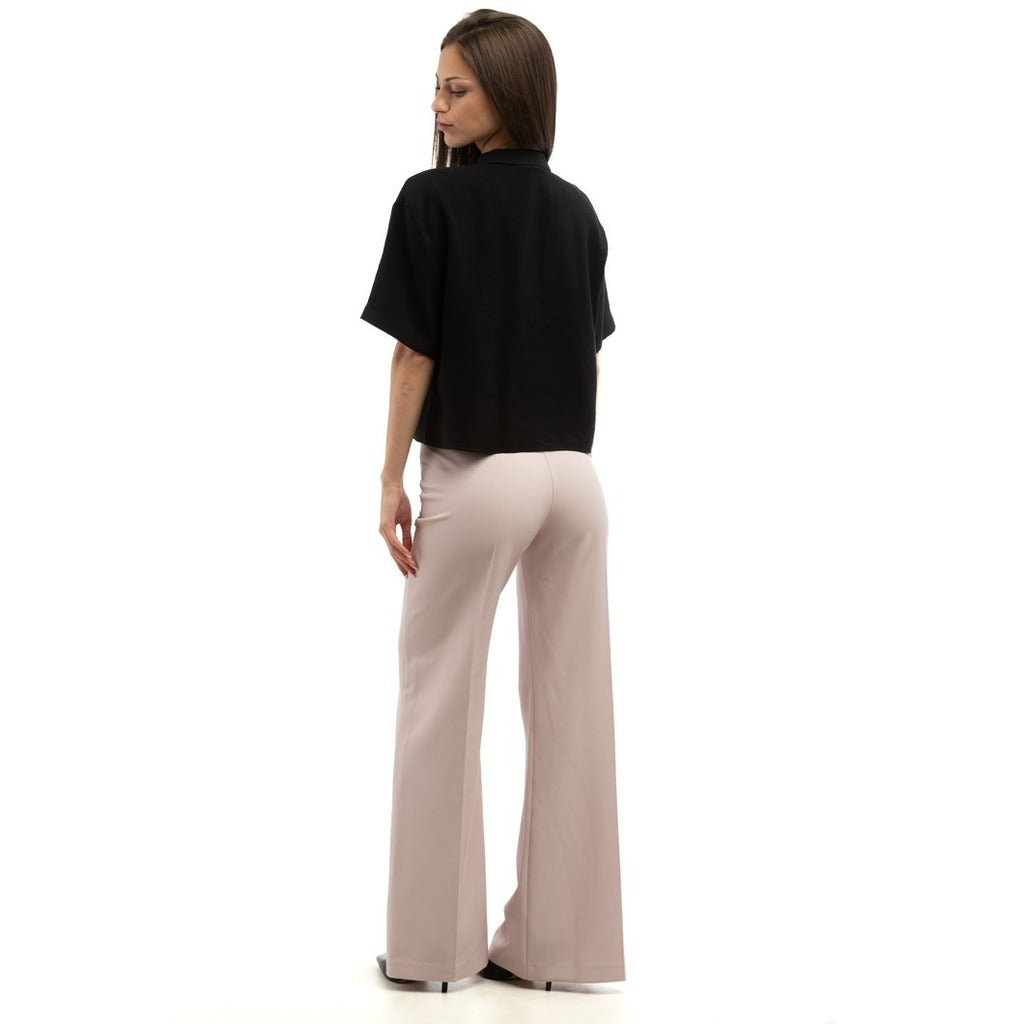 Patrizia Pepe Trousers Lilac Tulle — view 3