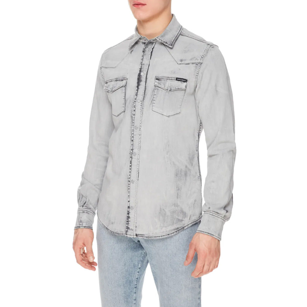 dolce & gabbana - Shirts - g5ex7d-g8dm1-grigio