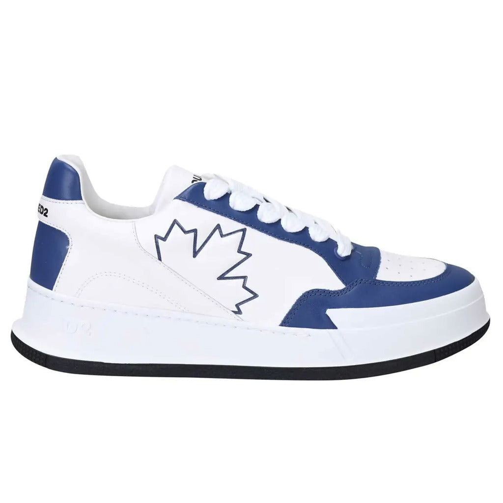 Dsquared2 Calfskin Canadian Blu Blue