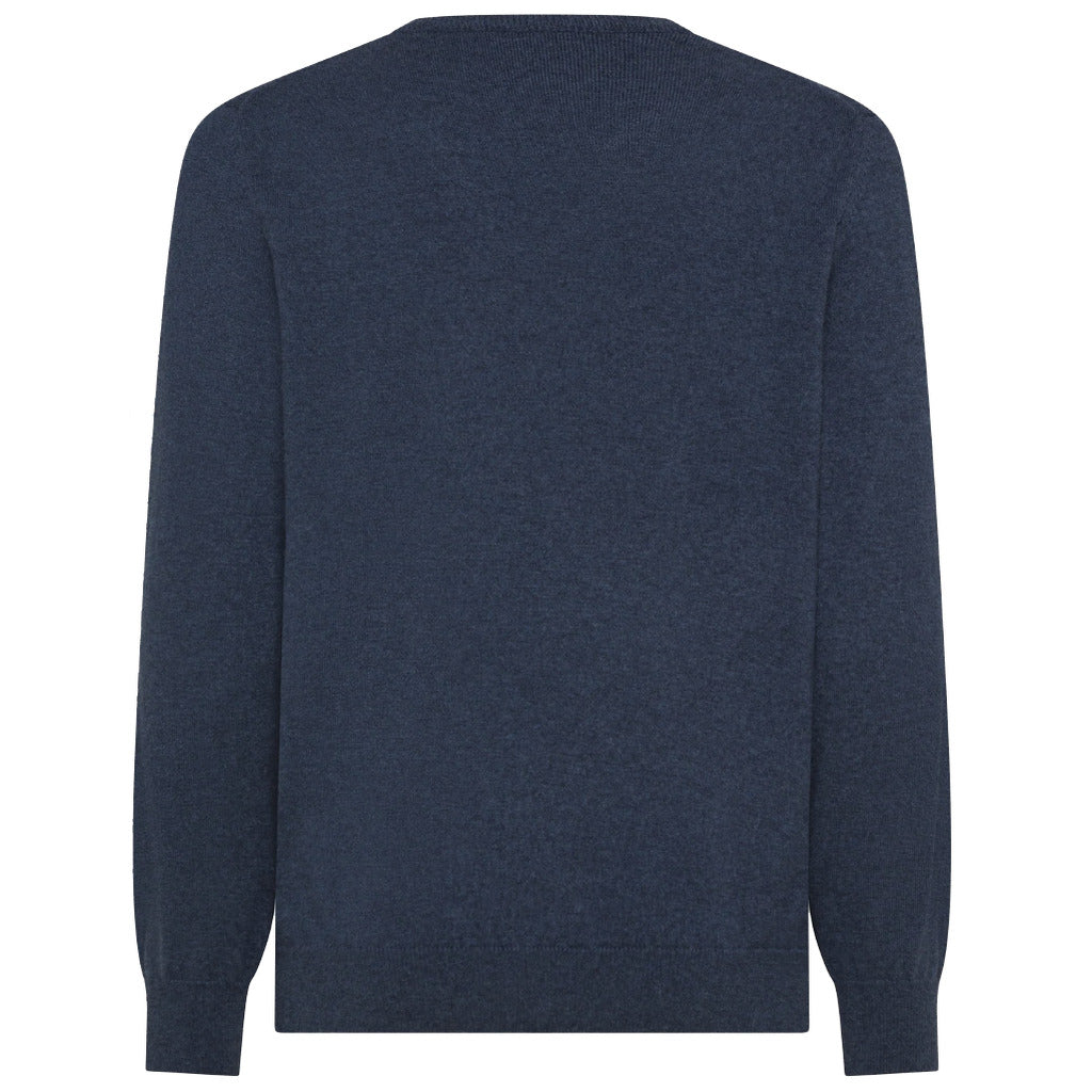 Emilio Romanelli Cashmere Sweater Denim Blue — view 3