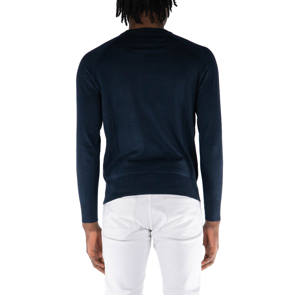 People Of Shibuya Cotton Sweater Hidoi Blue — view 2