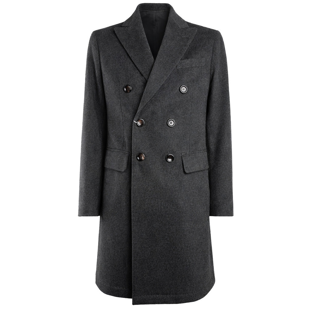 Loro Piana Cashmere Coat Gold Grey