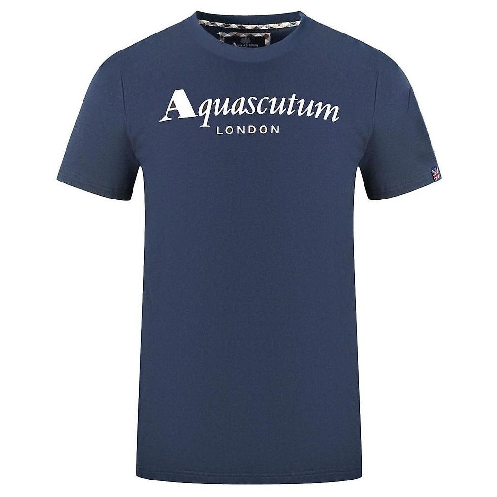 Aquascutum Cotton Top Navy Blue