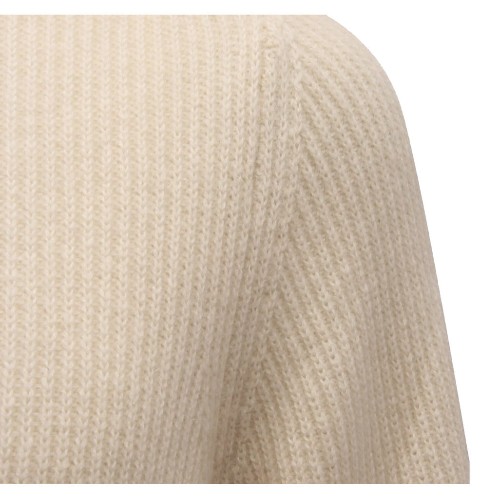 Alpha Studio Cashmere Sweater Dolcevita Bianca — view 3