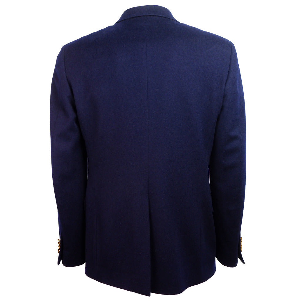 Loro Piana Wool Jacket Gold Blue — view 3