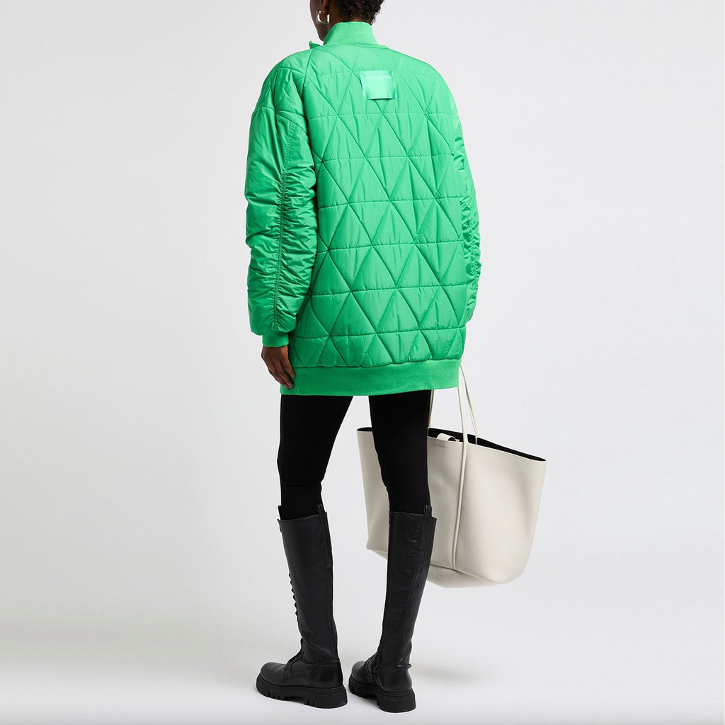 Patrizia Pepe Quilted Jacket Green — view 3