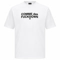 Comme Des Fuckdown T-Shirt Bianca White