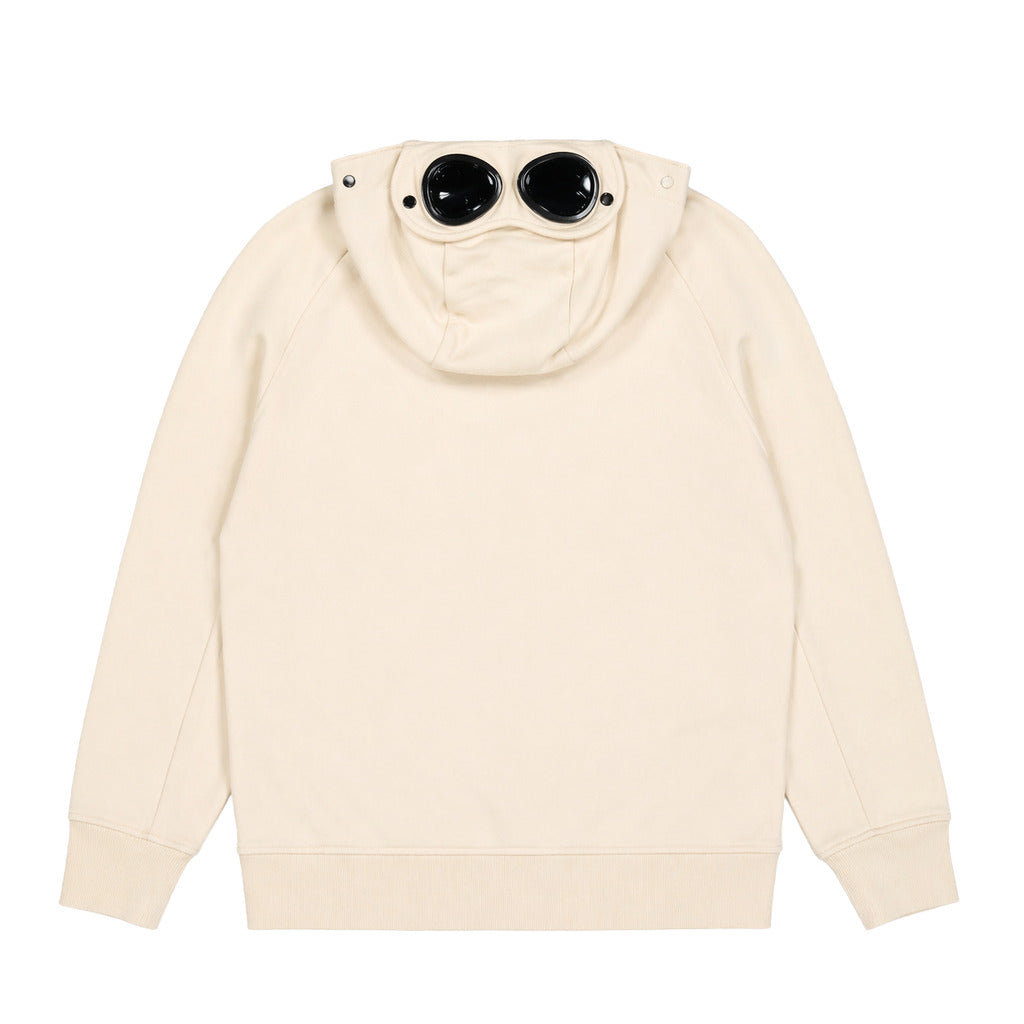 C.P. Company Cotton Sweatshirt Goggles White — view 2