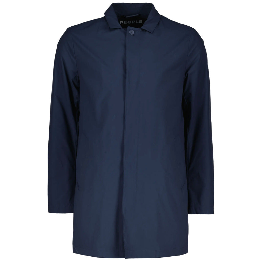 People of Shibuya Toshiro Men's Blue Trench Coat