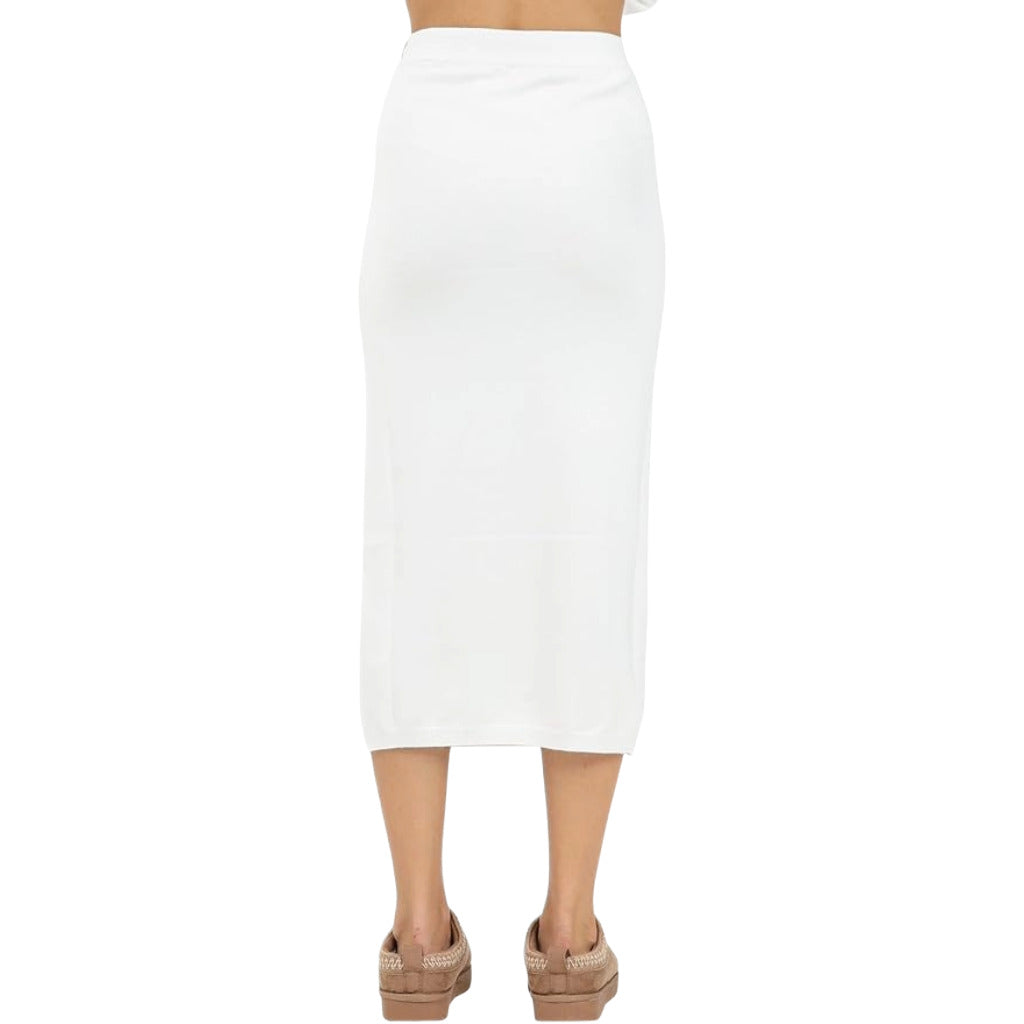 Hinnominate Skirt Long Bianca White — view 2
