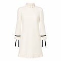 Valentino Garavani Wool Dress White