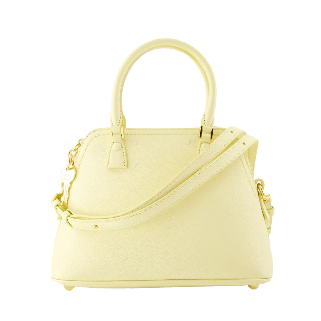 Maison Margiela Leather Crossbody Bag Yellow — view 3