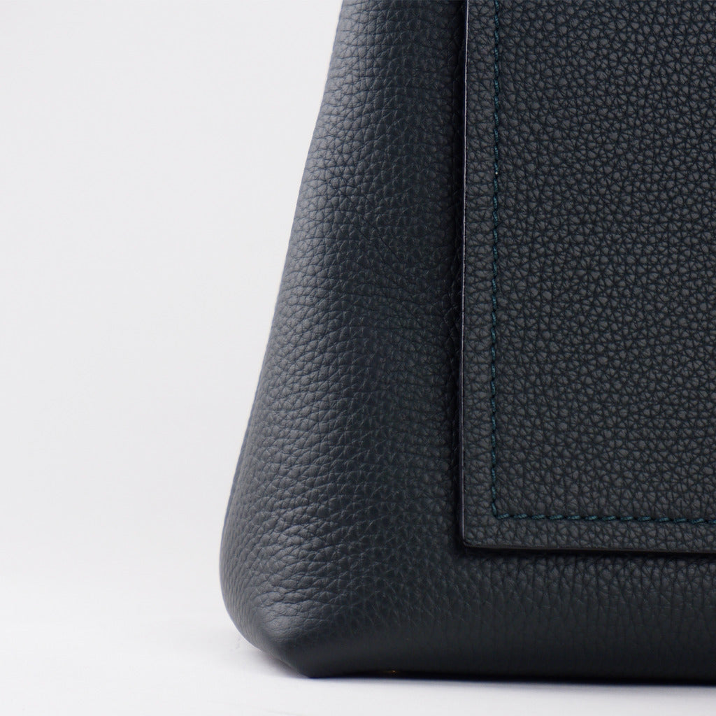 Giada Calfskin Bag Doppio Flap Blue — view 4