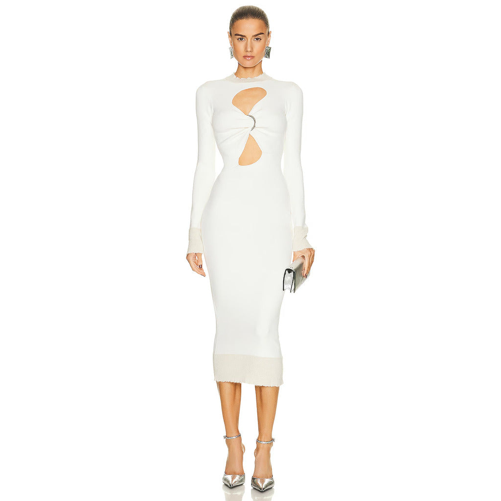 The Attico Dress White