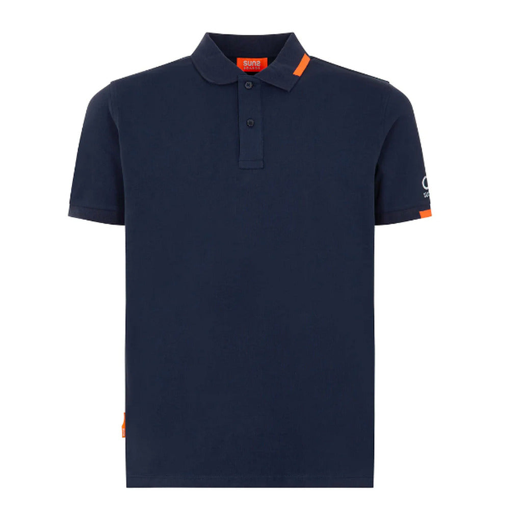 Suns Federico Tag Polo Blu Scuro — view 2