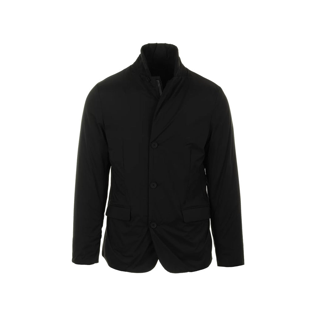 People Of Shibuya Padded Jacket With Thermal Insulation In Technical Blue