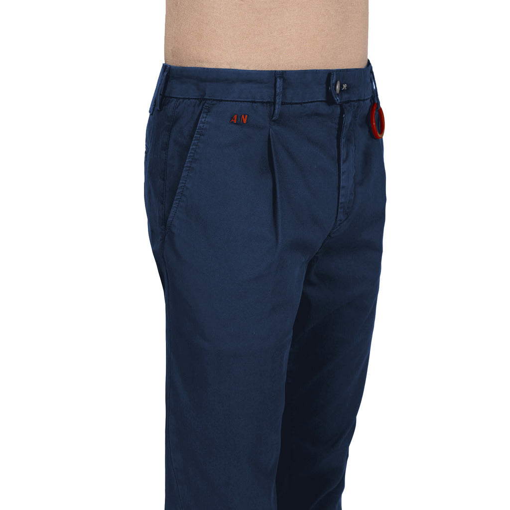 Tramarossa Cotton Trousers Alberto Blue — view 3