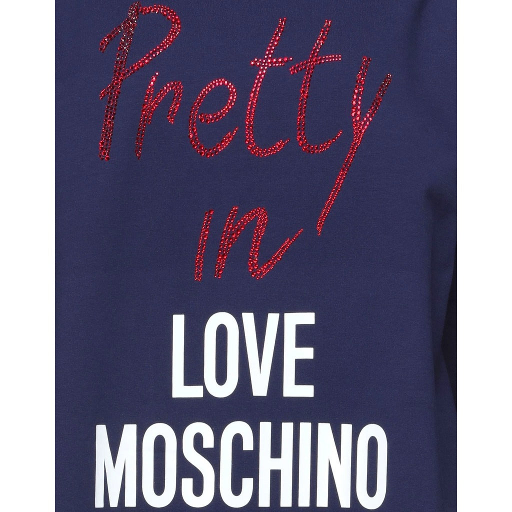 Love Moschino Discover The Dress — Short Dress With Blue — view 3