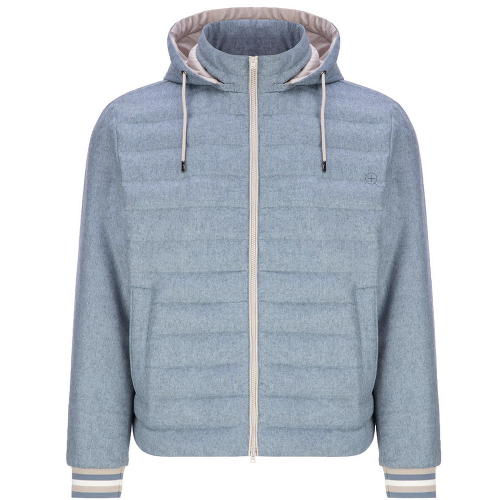 Herno Cashmere Jacket Sky Blue Light Blue