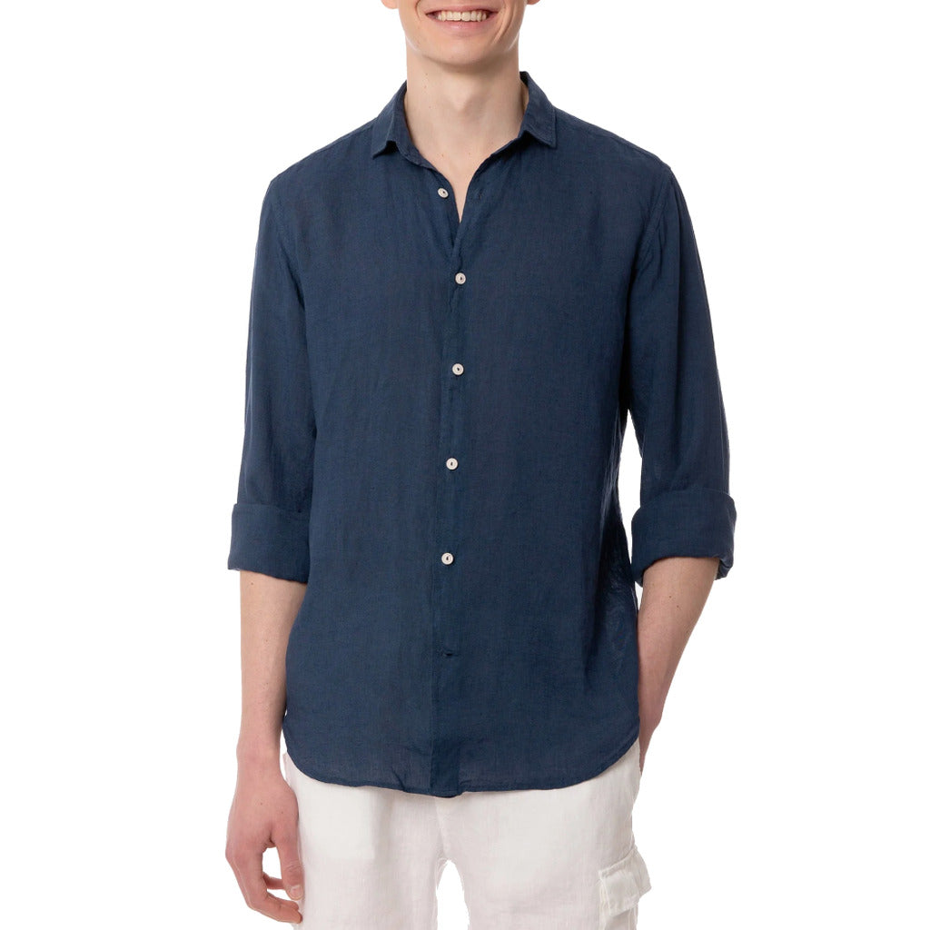 mc2 saint barth - Shirts - sbcm-pamp-blu