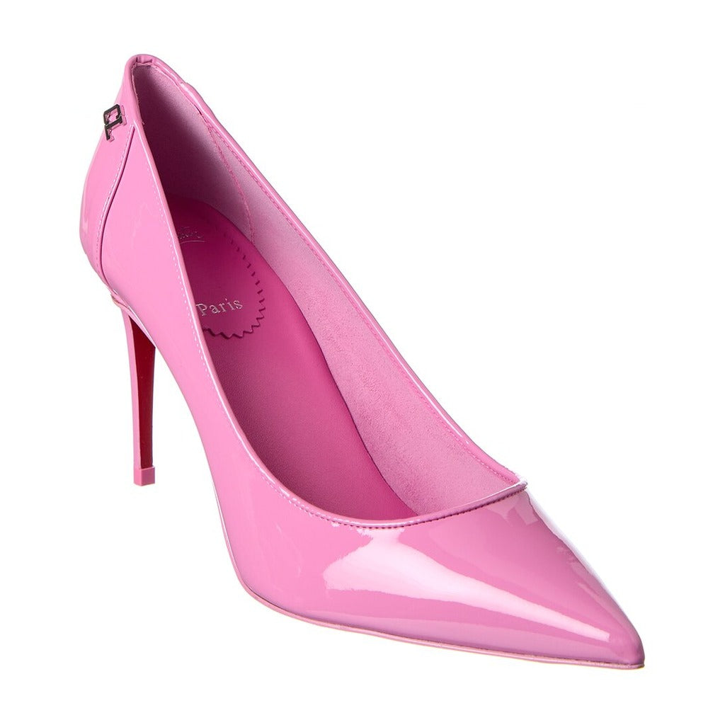 Christian Louboutin Leather Heels Pink — view 4