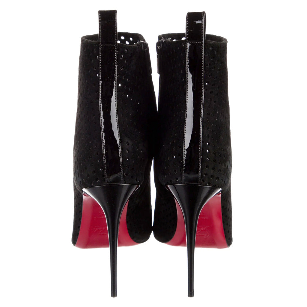 Christian Louboutin Leather Boots Black — view 4