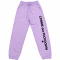 Comme Des Fuckdown Cotton Trousers Sweatshirt Lilac