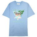 Casablanca Cotton T-Shirt Sky Blue Light Blue