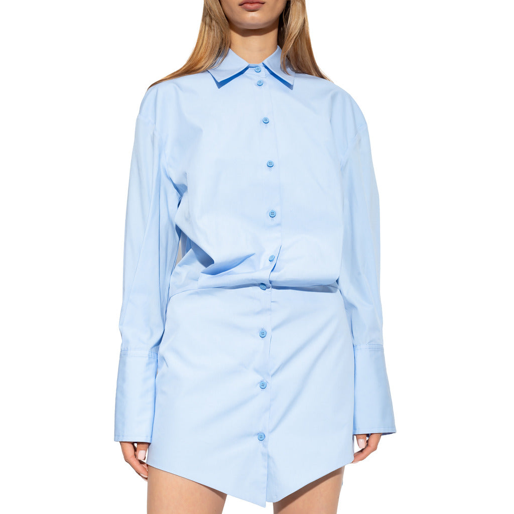 The Attico Dress Blue Light Blue — view 2