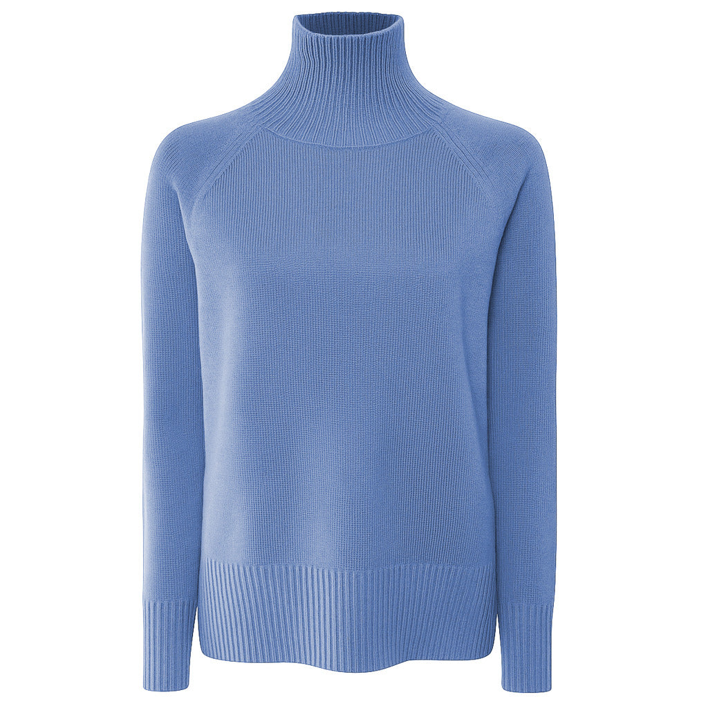 emilio romanelli - Sweaters - 97607-dolcevita-pervinca