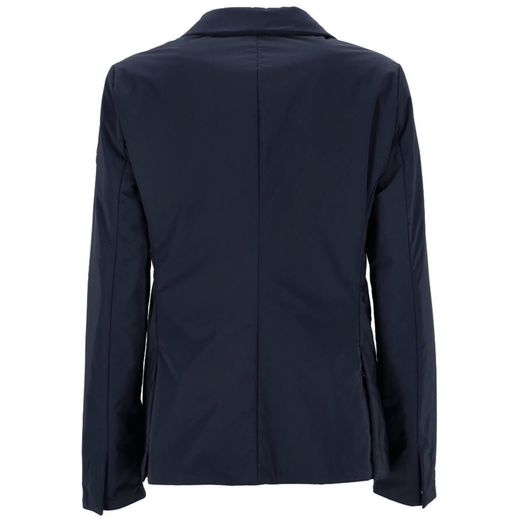 People Of Shibuya leather Nylon Jacket Blue — view 2