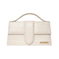 Jacquemus canvas Leather Shoulder Bag White