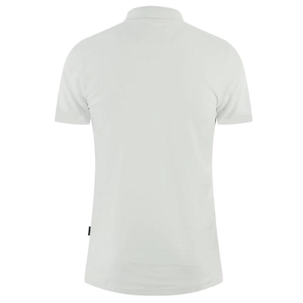 Aquascutum Cotton Polo Shirt, Contrasting Logo On Front — view 2