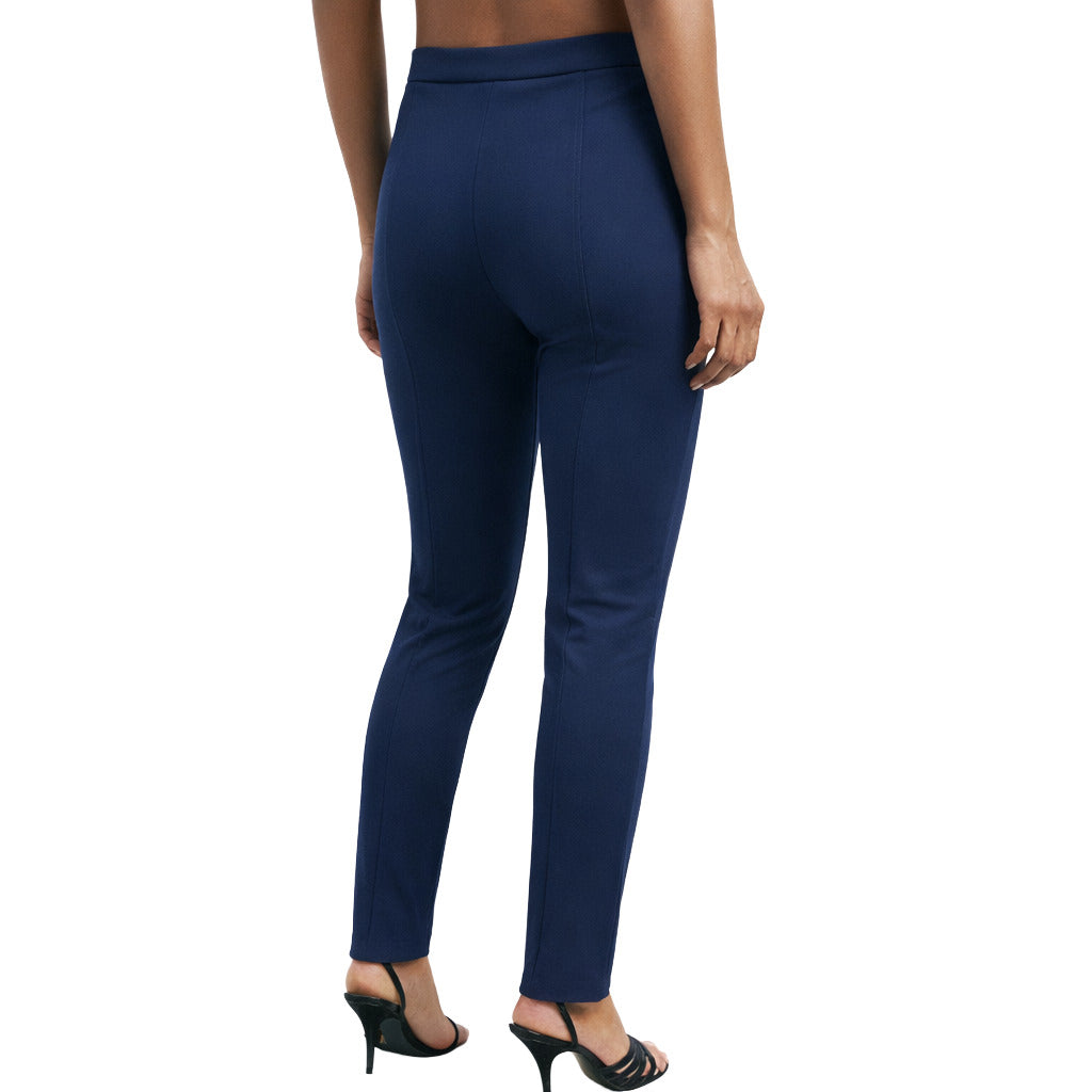 Patrizia Pepe Trousers Stretch Blue — view 2