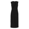 Versace Natural Viscose Dress, Aesthetic Size On Both