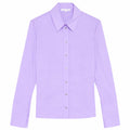 Patrizia Pepe Cotton Shirt Lilac