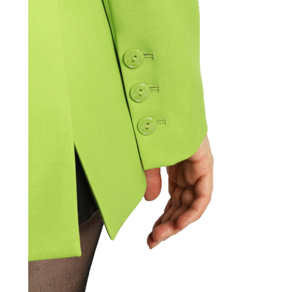 Patrizia Pepe Viscose Jacket Asparagus Green — view 5