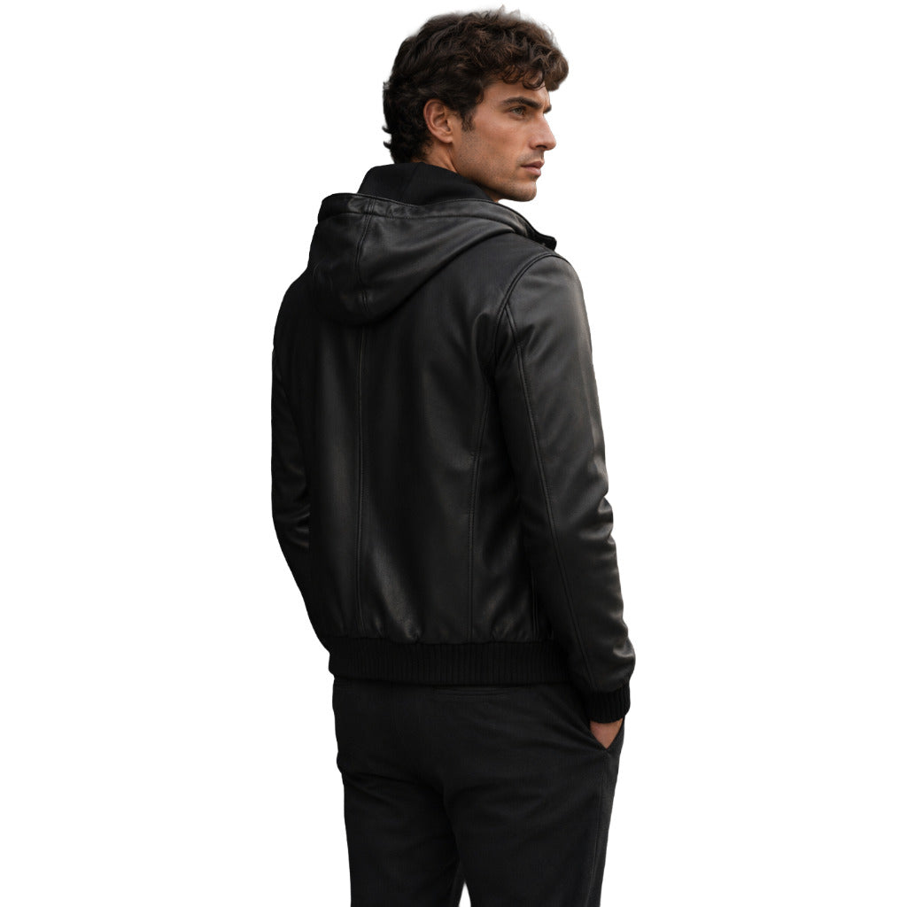 dolce & gabbana - Jackets - giacca in pelle nera
