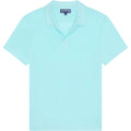Vilebrequin Linen Polo Shirt Sky Blue Light Blue
