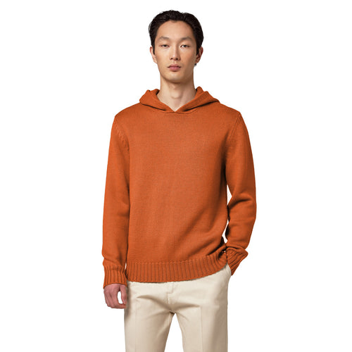 Alpha Studio Sweater Hooded Merinos Pesante