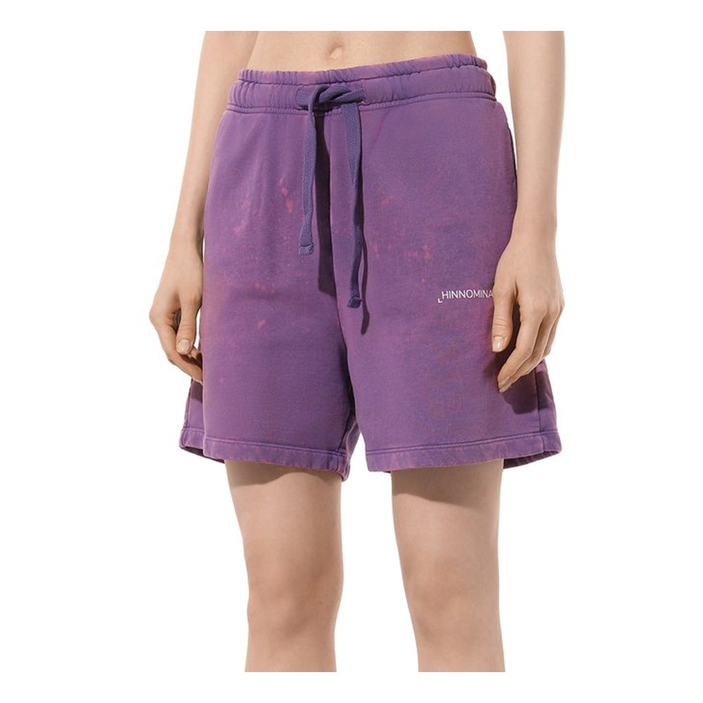Hinnominate Fleece Shorts Violet Purple — view 2